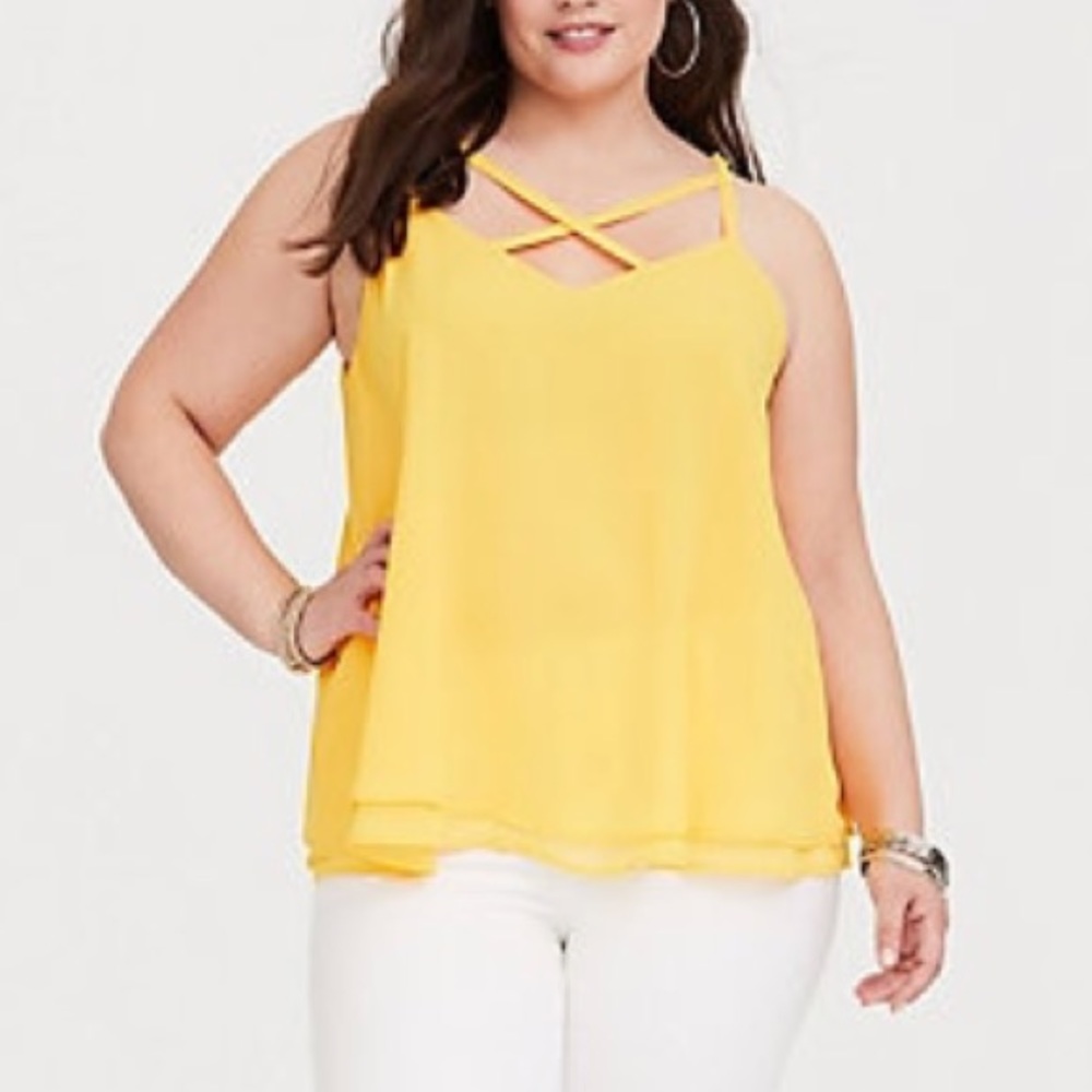 PLUS SIZE ❤️ Torrid Chiffon Blouse